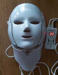 LED Маска за лице, против стареене и лечение на акне