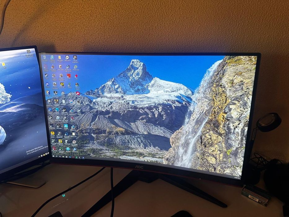Monitor AOC 144hz 24inch curbat 1ms