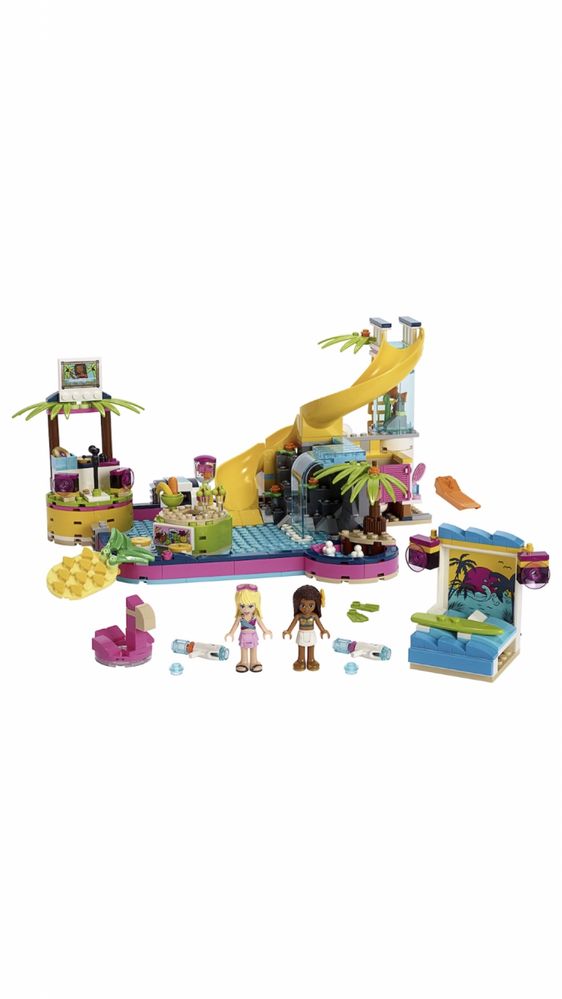 LEGO Friends - Petrecerea la piscina a Andreei 41374, 468 piese