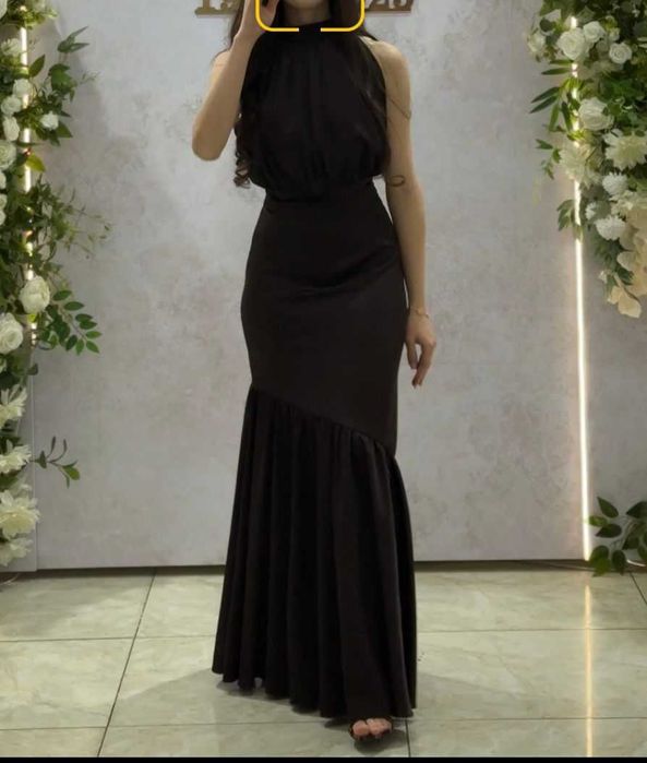 Элегантное вечернее платье в пол