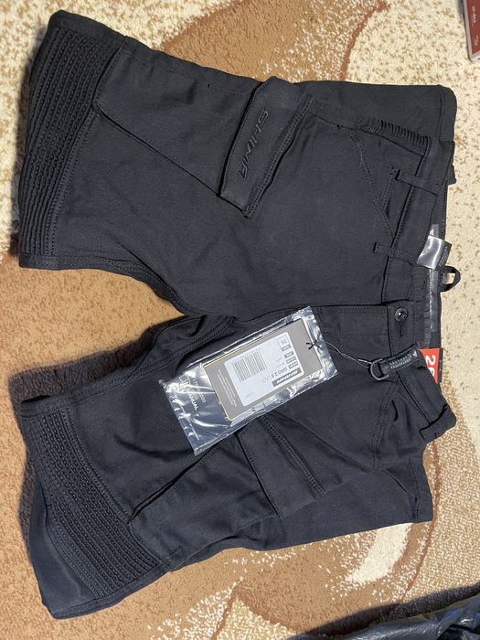 Blugi de motocicletă Shima Giro 2.0 pentru femei, negru