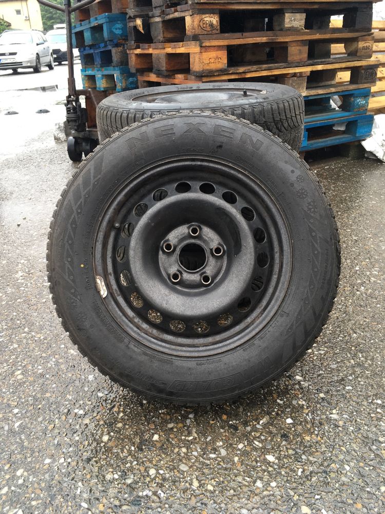 Roți de iarnă prindere 5x112 195 65 R15 M+S Vw Audi Skoda dot 2222