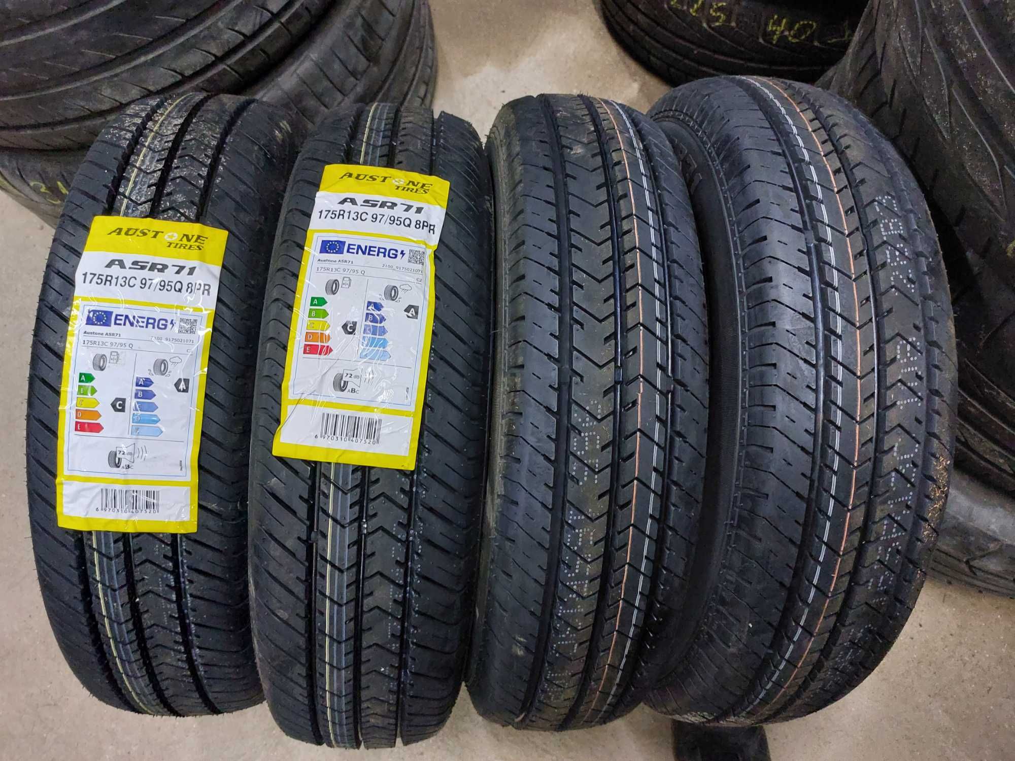 4бр.НОВИ всесезонни AUSTONE 175/R13C 97Q DOT 4321 за РЕМАРКЕ