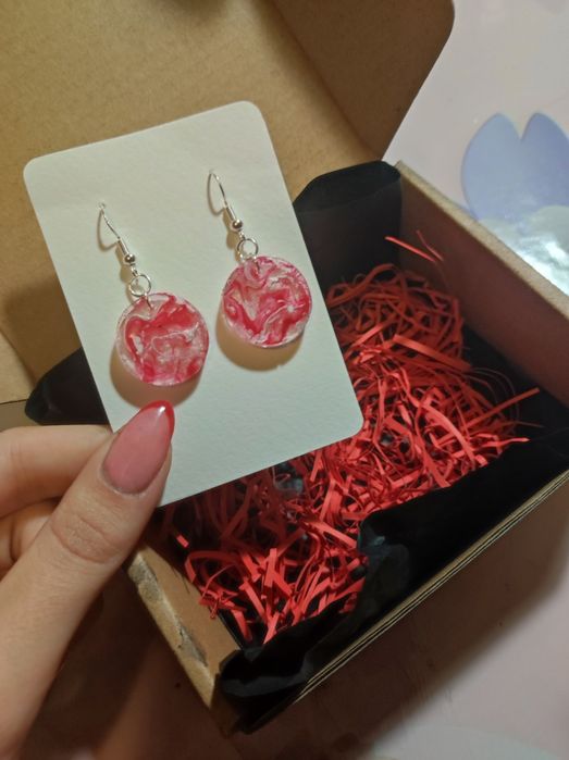 Бижута от епоксидна смола/обеци/пръстени/колиета