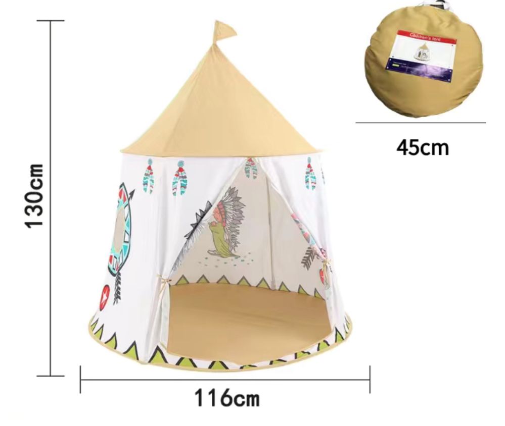Детская игровая красочная палатка