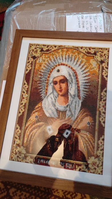 Goblen diamante lucrare manual