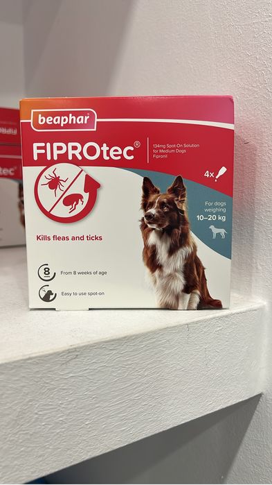 Picaturi de caini pentru purici si capuse