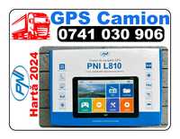 GPS NOU PNI L810 7 inch Harta 2024 TIR Camion iGO Primo