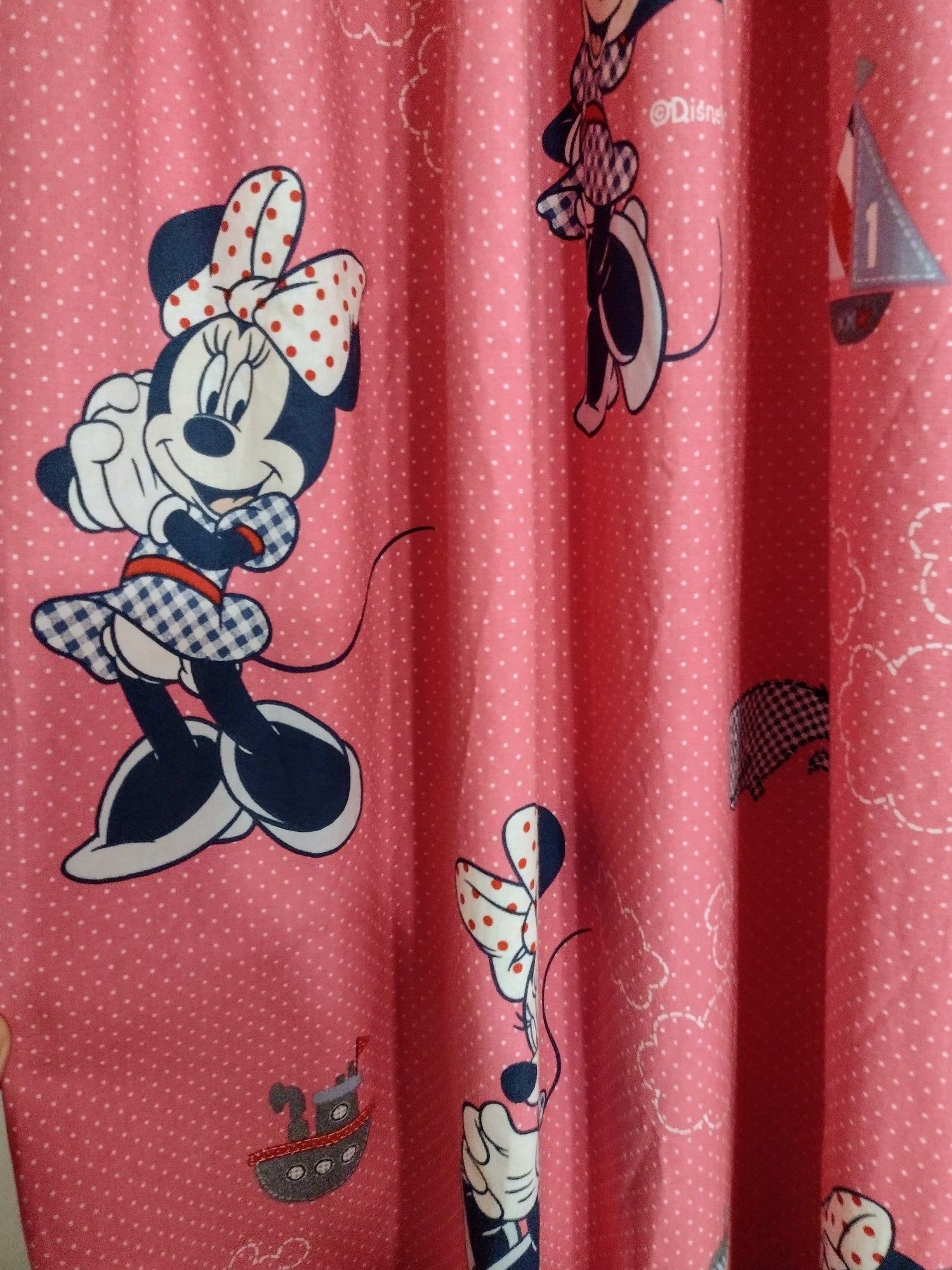 Set perdea și draperii Minnie și Mickey mouse