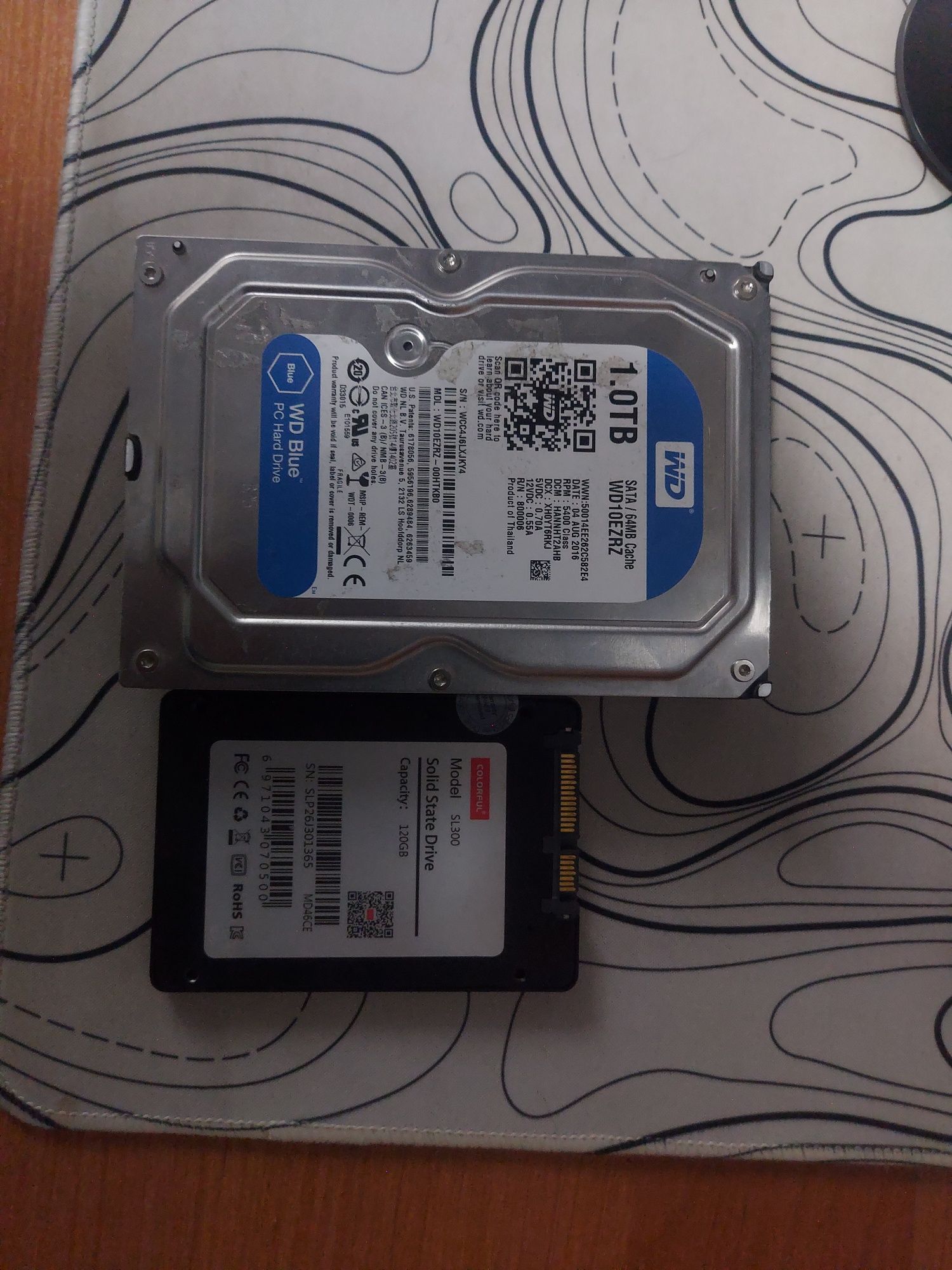 Продам ssd и hdd диски