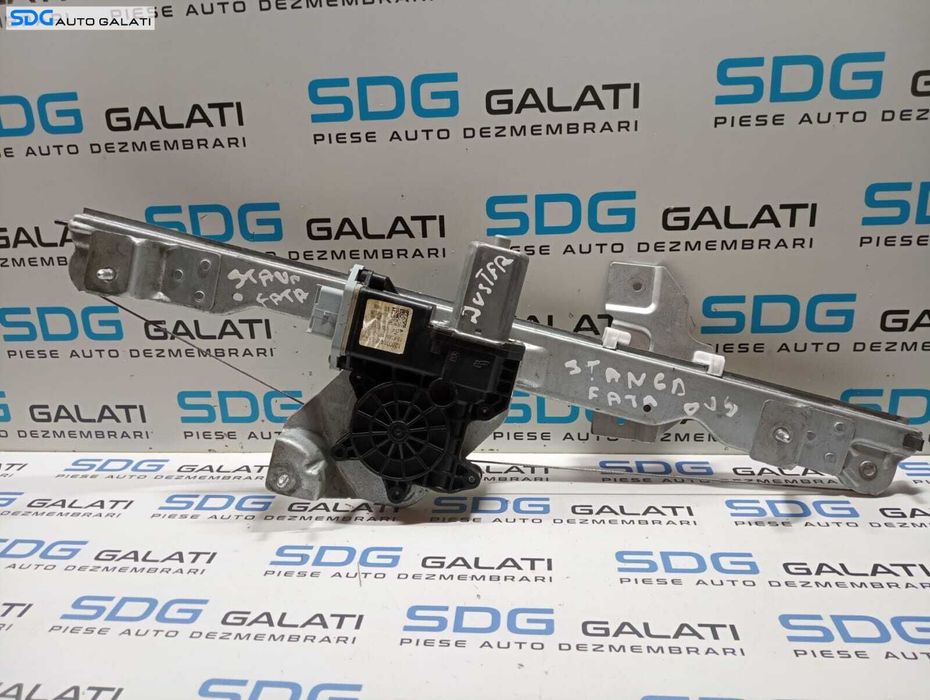Macara Electrica cu Motoras de la Geam Sticla Usa Portiera Stanga Fata  Dacia Duster 2010 - 2018 Cod 128001502-B 9030320-C 1903-1060001 [M4293]