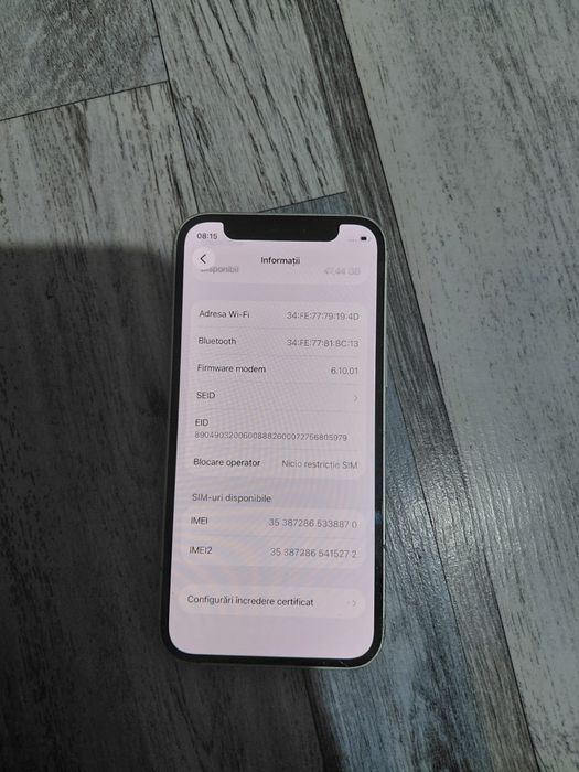 Vând Iphone 12 mini ! 64 GB