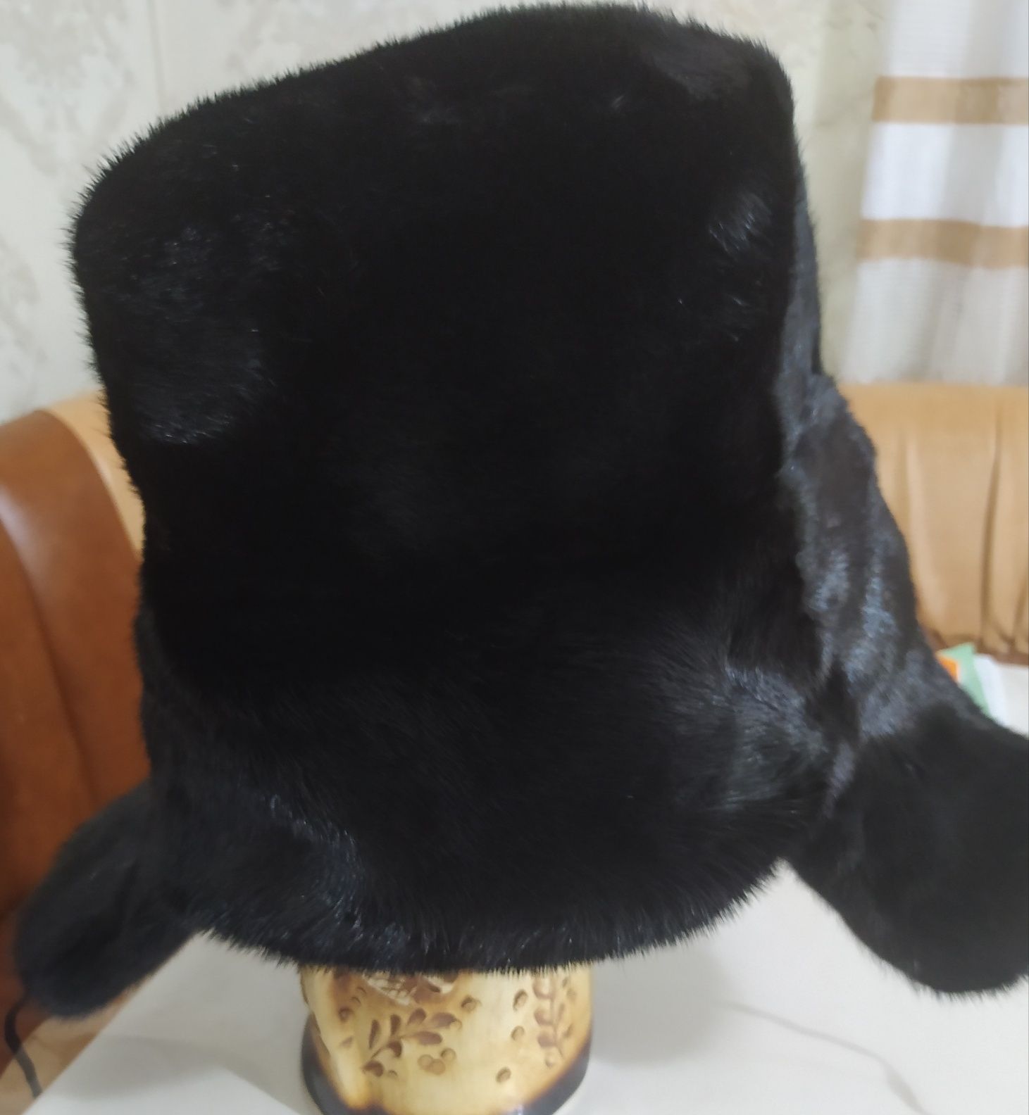 Продается мужская зимняя норковая шапка