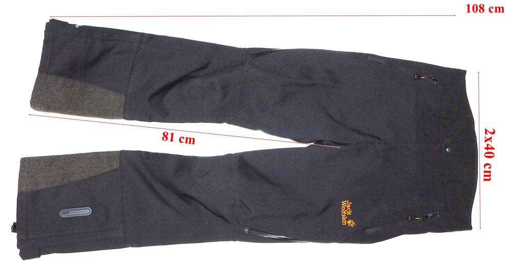 Pantaloni schi Jack Wolfskin Stormlock softshell barbati 46( cca. S)