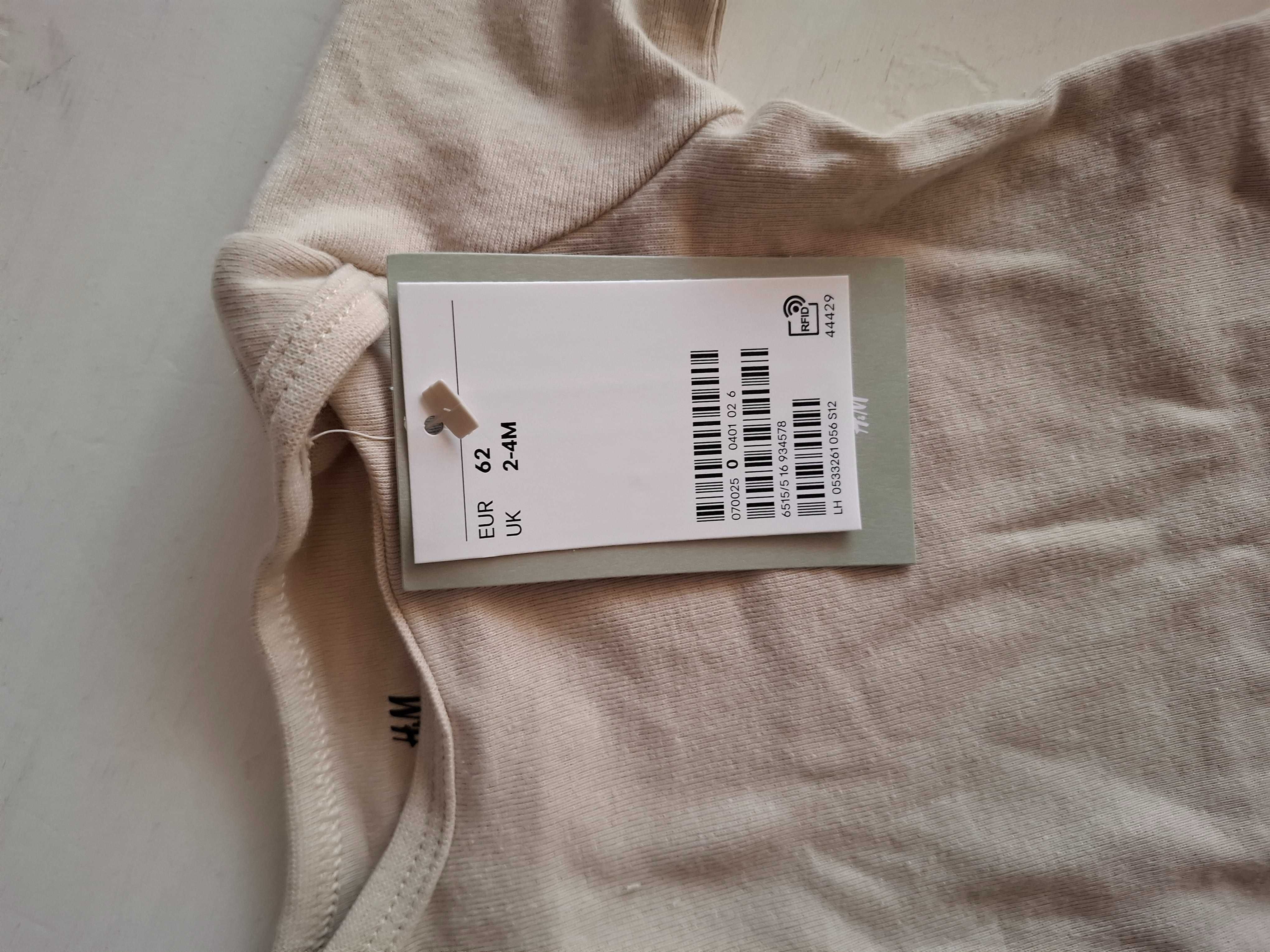 Боди дълъг ръкав 2-4 H&M