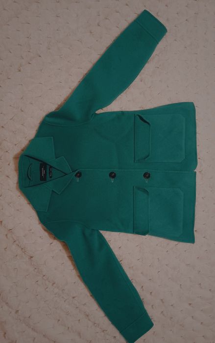 Palton Max Mara Verde Turqoaz