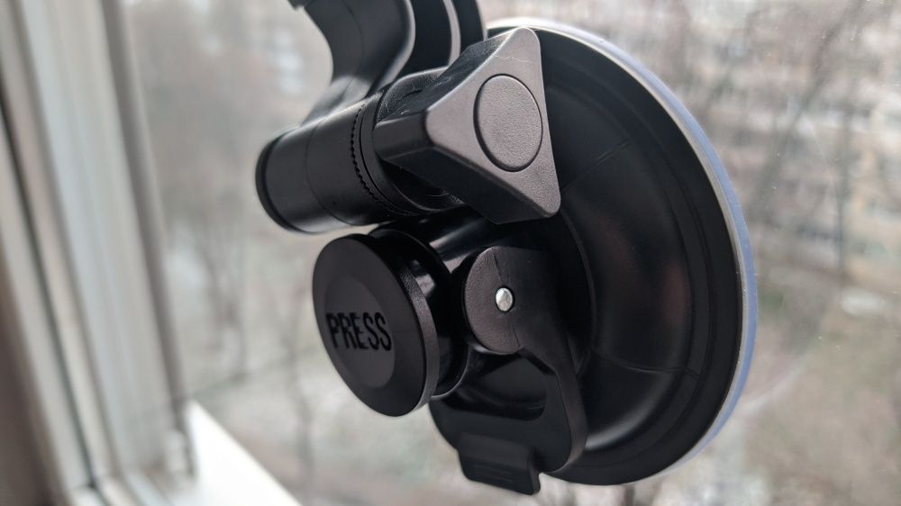 Suport auto ventuza camera filet 1/4, Insta360 Osmo Go Pro Akaso.YI