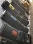 Stație amplificator subwoofer auto bass kit montaj hi-low player boxe