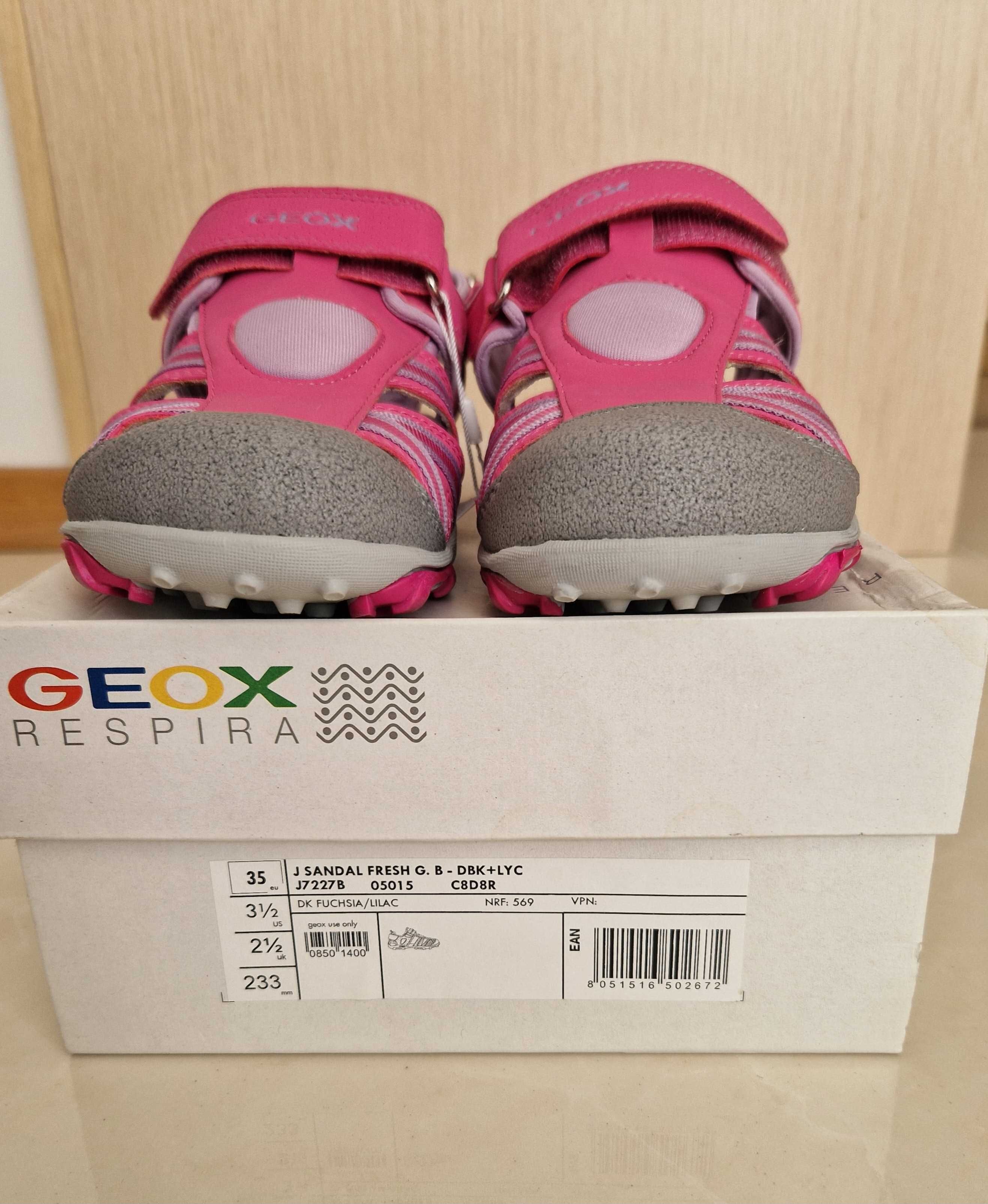 Нови детски сандали Geox, номер 35