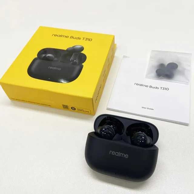 Realme Buds T310 до 40ч работы ANC 46 дБ. Есть доставка