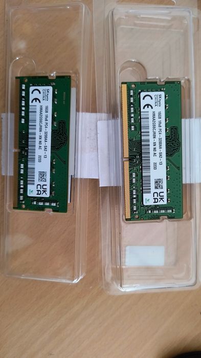 Ram 16gb x 2 SKhynix 3200