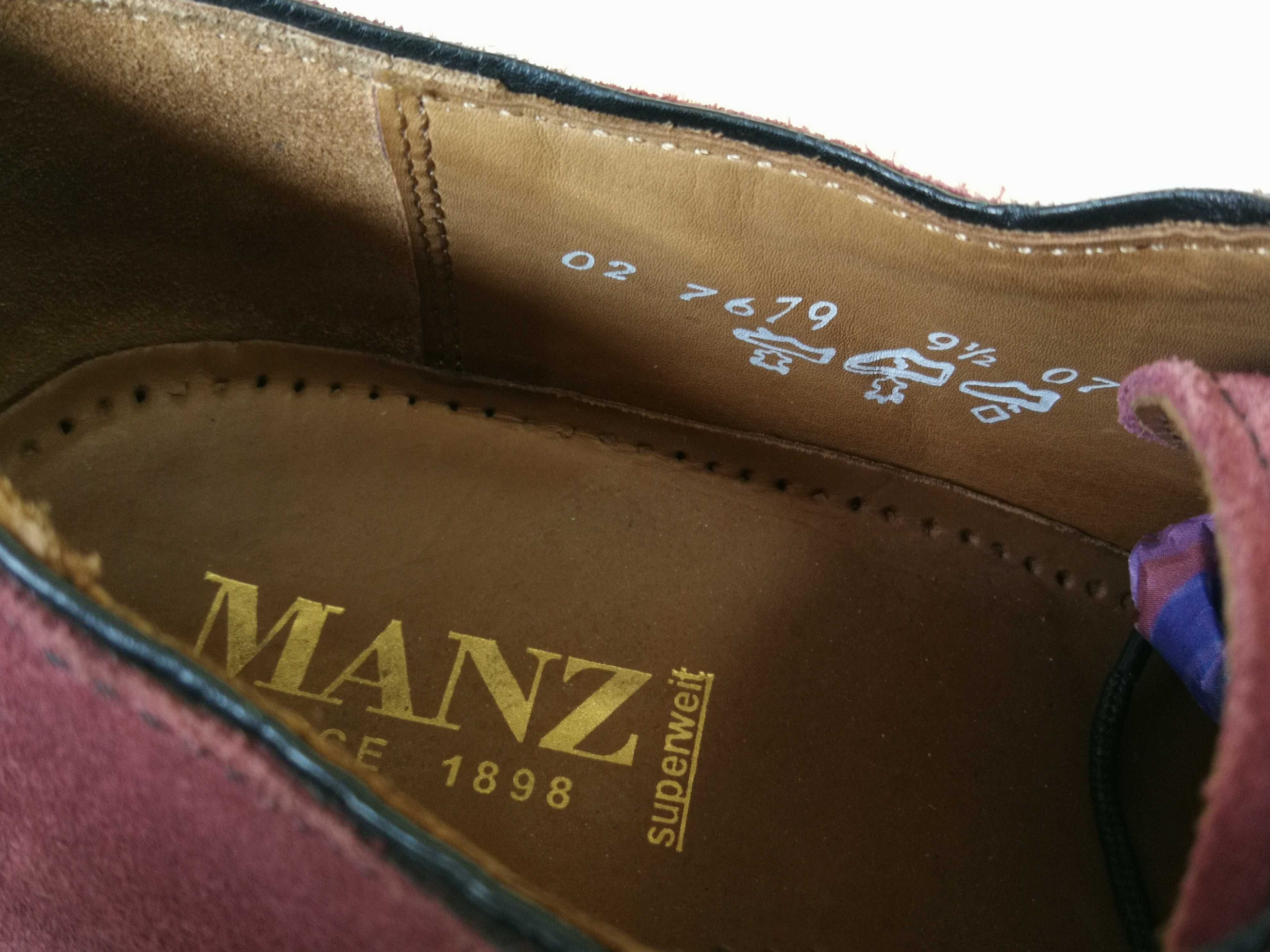 Pantofi eleganti 43 44 PIELE Naturala int /ext  MANZ - Germany Ca NOI