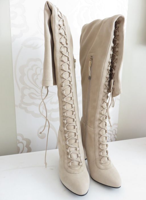 Велурени чизми (overknees) Le Silla, 39, нови