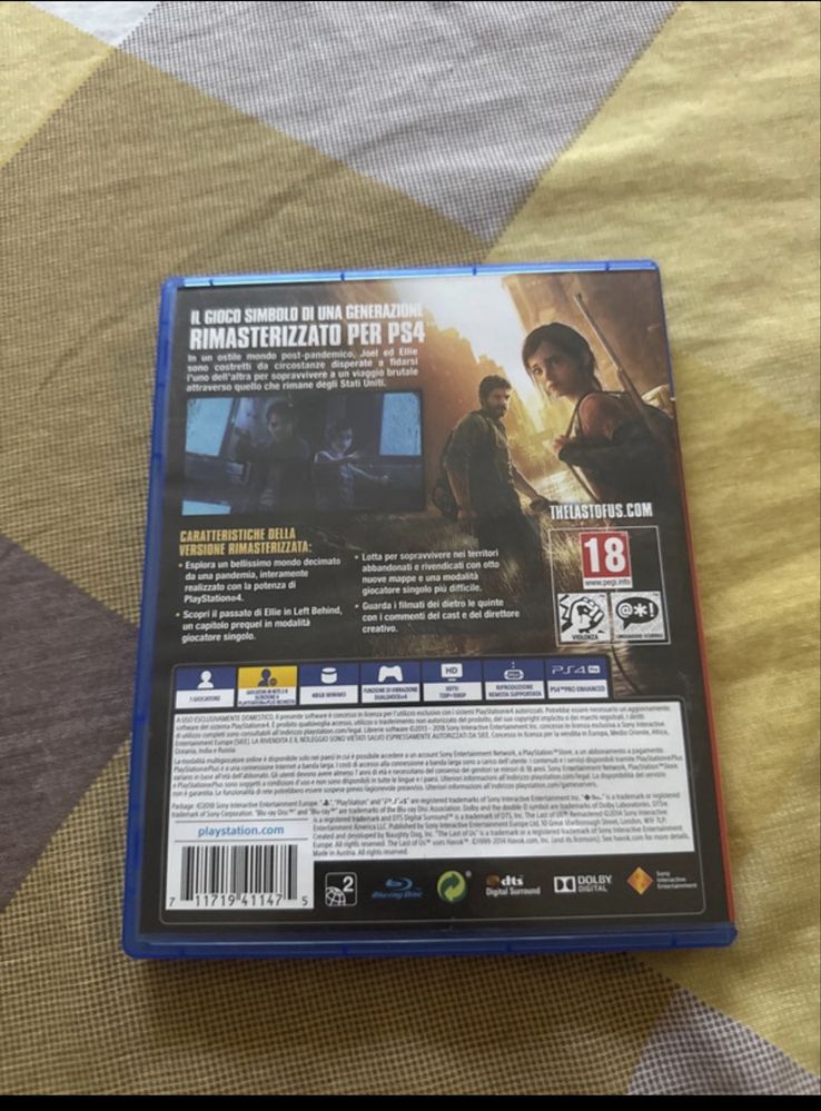 Joc the las of us ps4/ps5