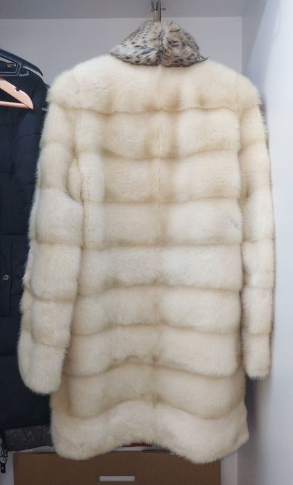 Жемчужная норковая шуба EGO