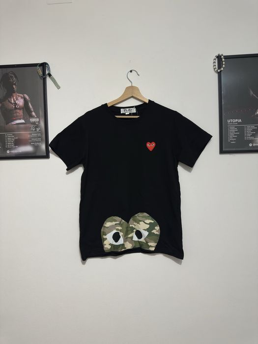 Tricou cdg play marimea m