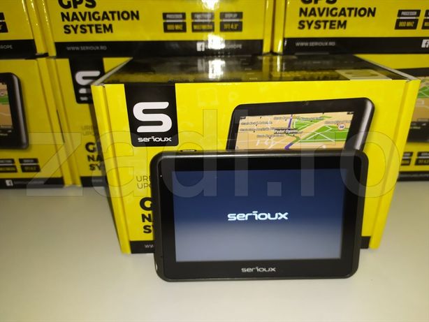 GPS Serioux - model nou - autoturisme, inclusiv functie TIR, Taxi.
