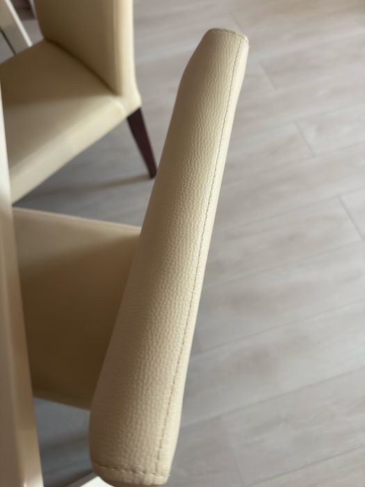 Masa MDF + 6 scaune piele ecologica