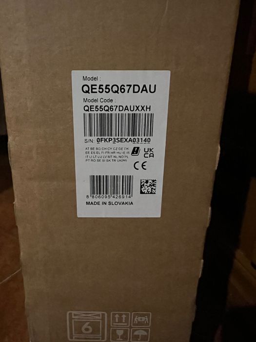 Tv samsung qled 138 cm