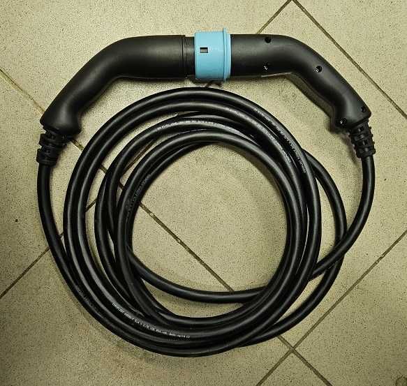 НОВ Кабел зареждане на кола електромобил Тип 2 Type 2 480V 32A 6 Метра