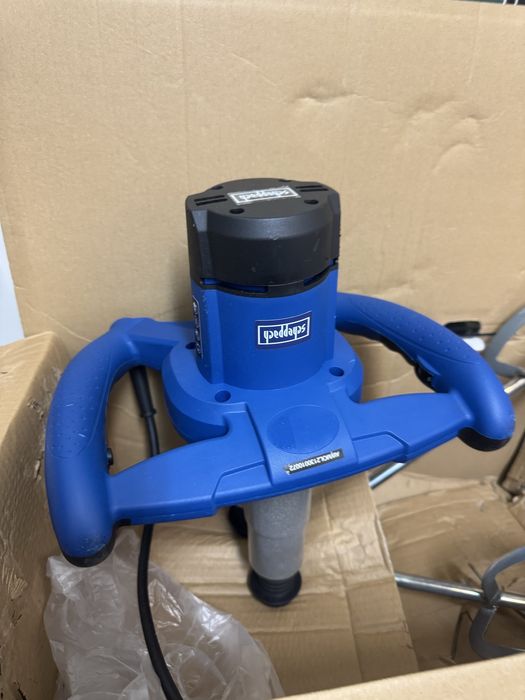 Mixer malaxor cu 2 tije scheppach