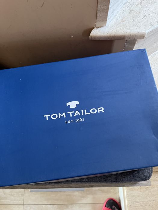 Кожени обувки Tom Tailor