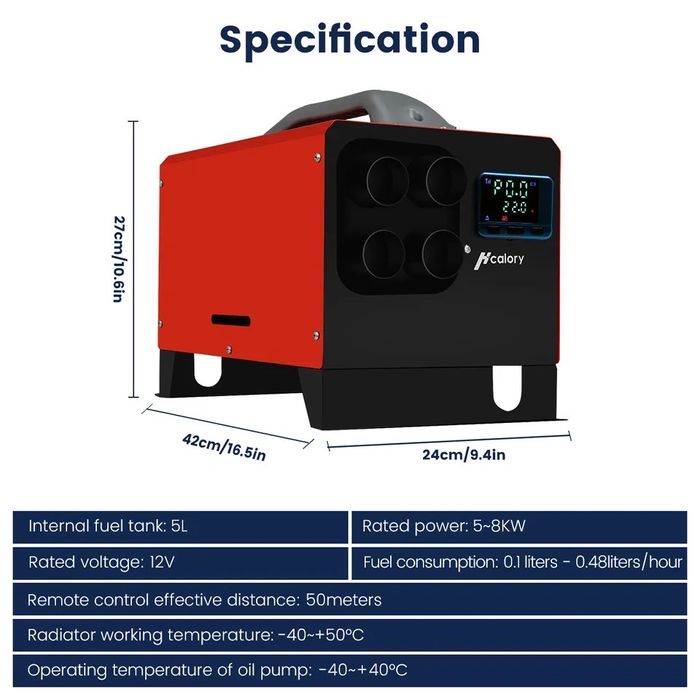 Sirocou auto incalzitor tip webasto 12v 24v 220v 5kw 8 kw kit complet