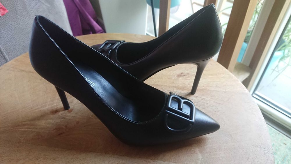 Pantofi Stiletto LIONETTA Calf / Black, NOI, nr. 35