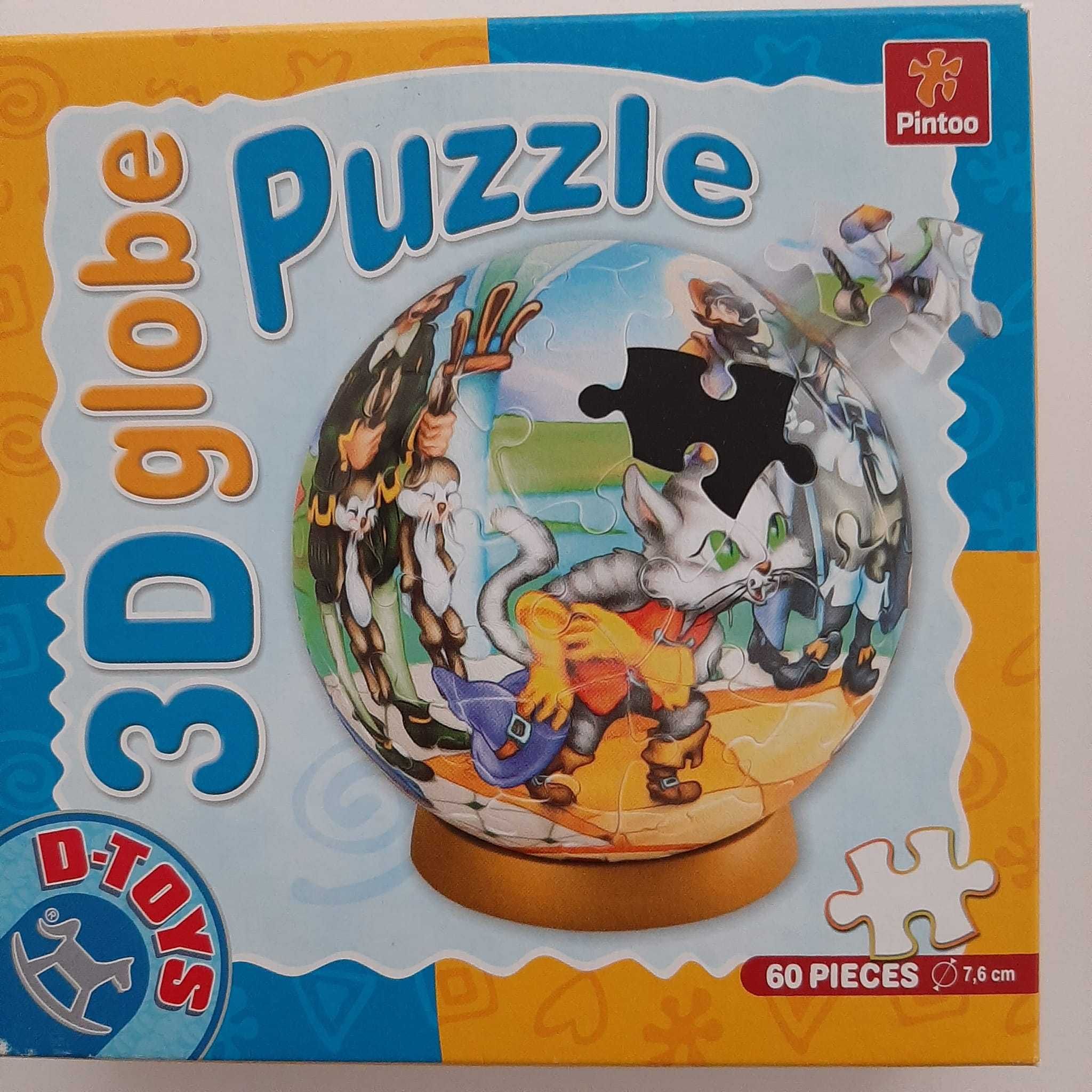 6 Puzzle pentru copii - in stare f buna, ambalajul original