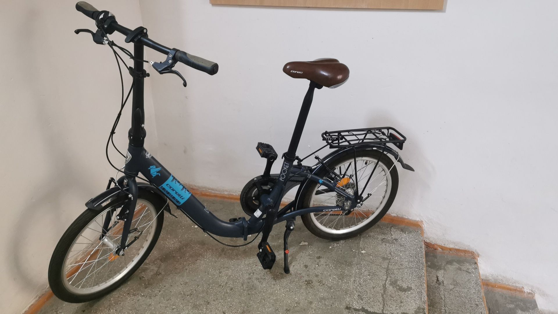 Bicicleta pliabila de oraș Corelli Poket 1.0 16 inch 7 viteze