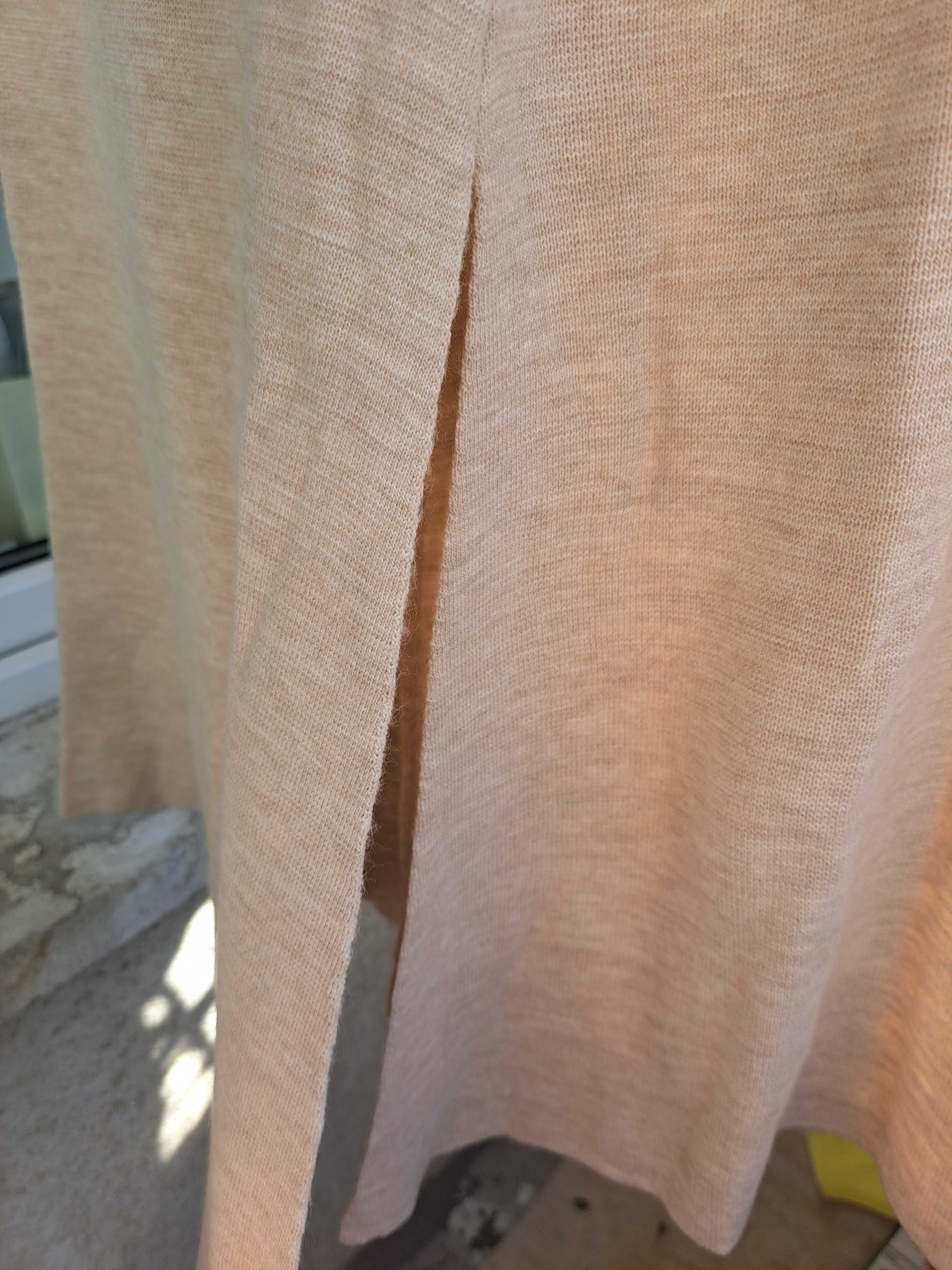 Vand fusta tricotata fin  Koton, XL, crem, frumoasa