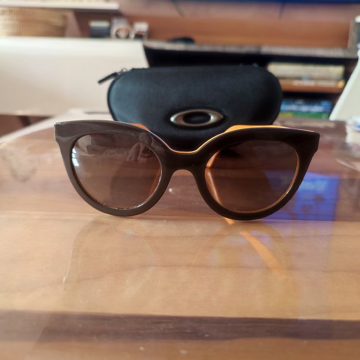 Страхотни дамски слънчеви очила на Marc Jacobs, цвят кафяв с оранжев к