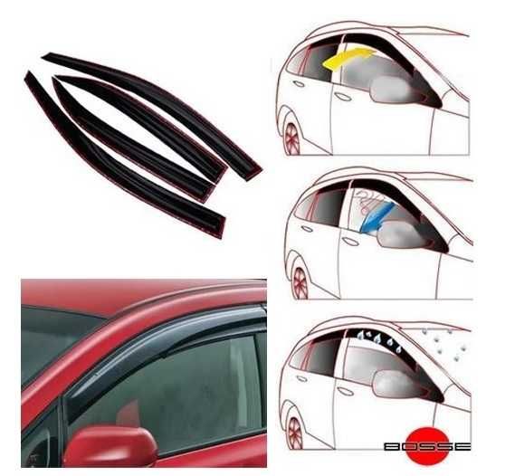 Комплект ветробрани дефлектори врата Nissan Qashgai 2015>2020 4 броя