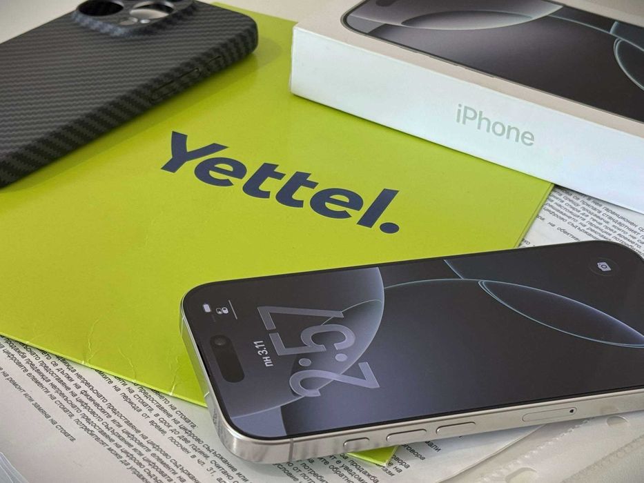 Бартер! 36м.Гаранция! iPhone 16 Pro 256GB White Titanium (Бял)