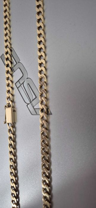 Lant aur 14k Cuban Plin / Masiv