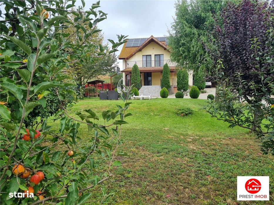 De vanzare casa individuala cu garaj, la cheie, 6 cam, 3 bai, cu 2311