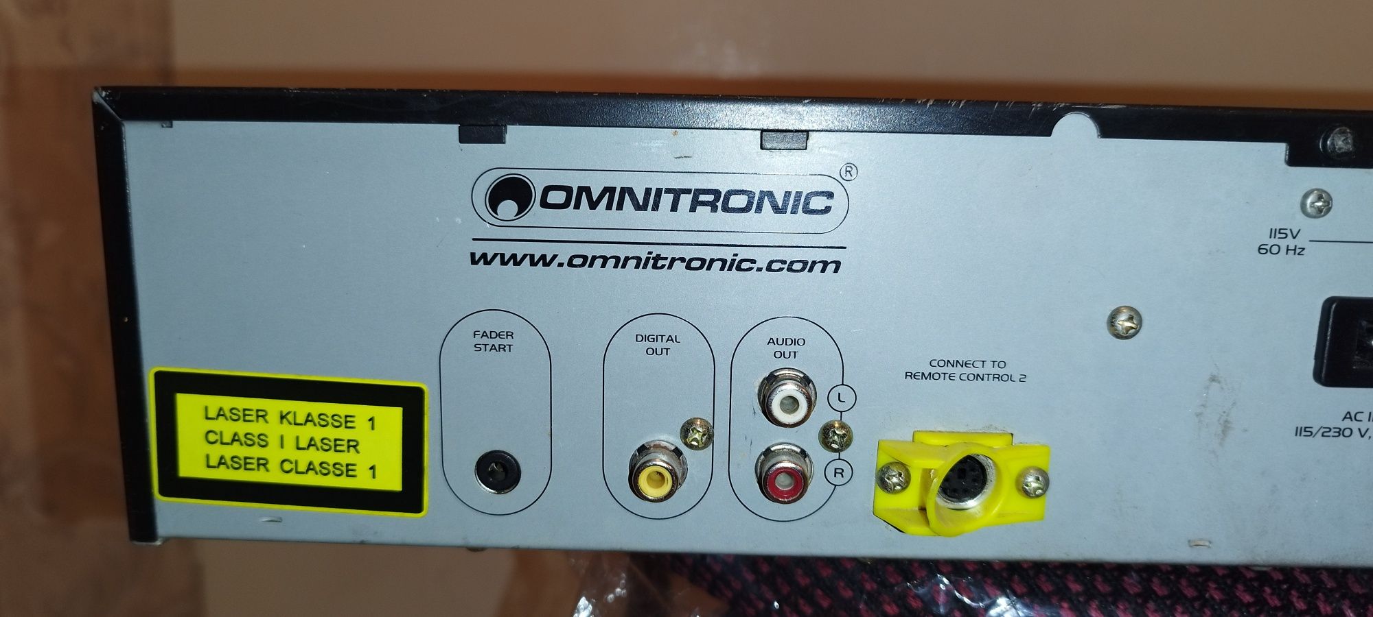 Omnitronic CDP-600 Dual CD Player