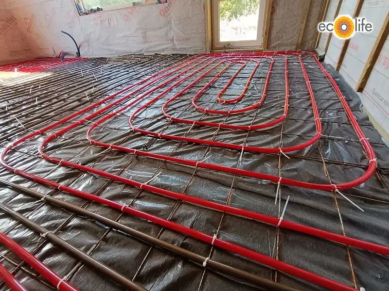 Монтаж Водяных и электрических тёплых полов