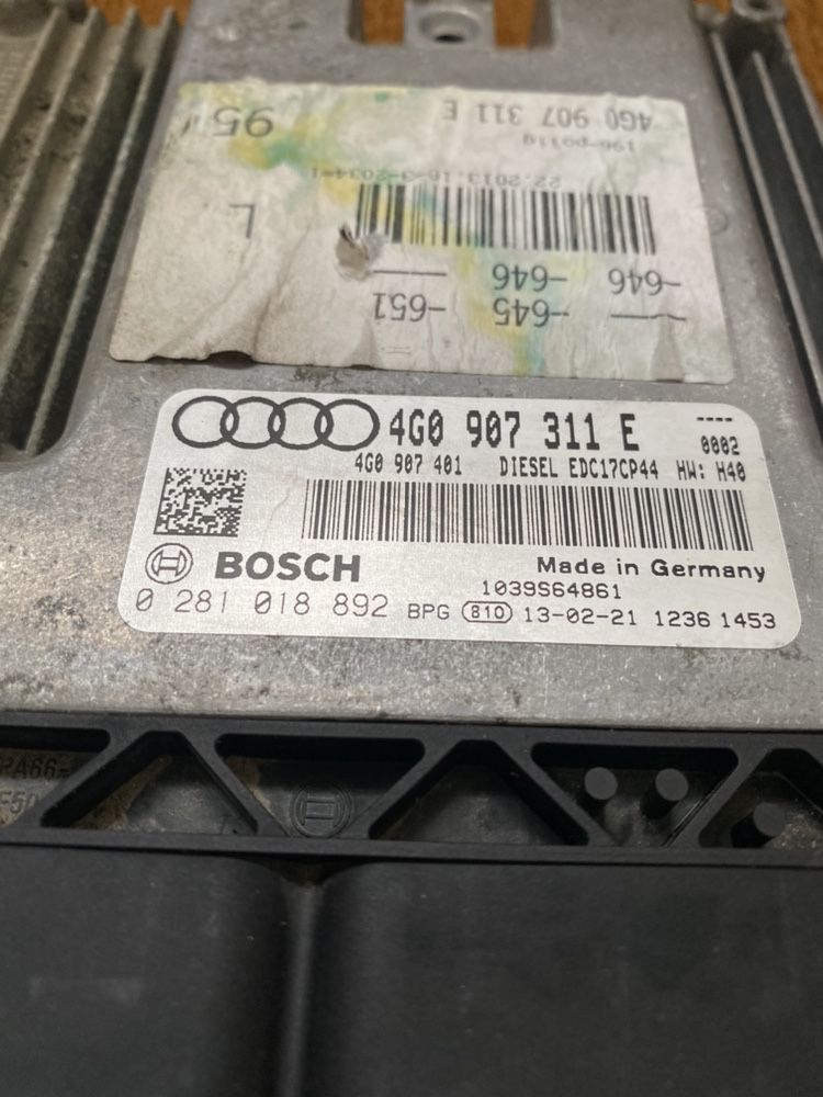 Calculator / Ecu motor Audi A6 A7 4G C7 , 4G0907311E