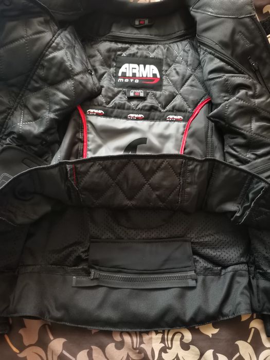 Кожено яке за мотор ARMR Moto Raiden